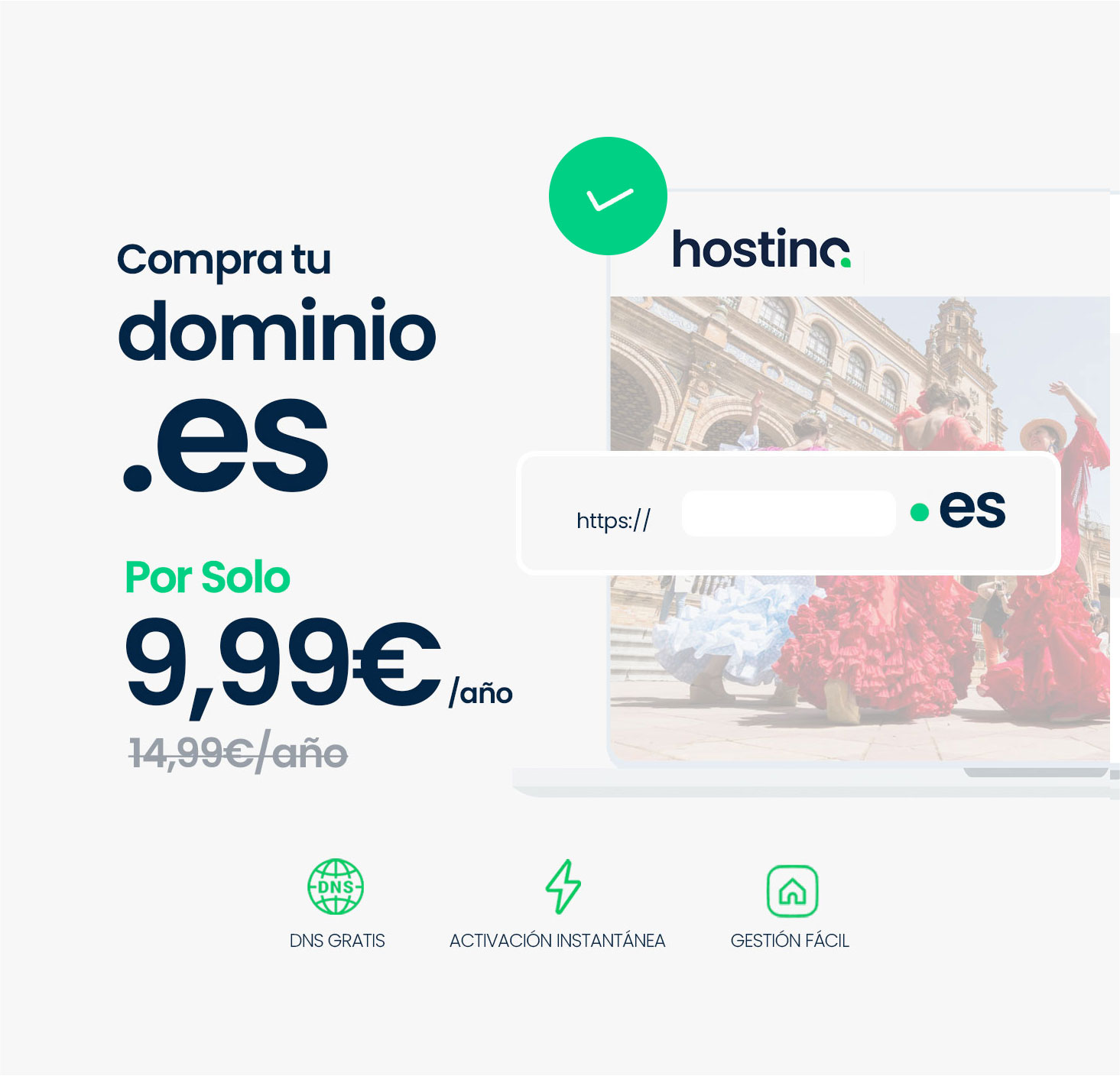 Dominio .es en Sevilla