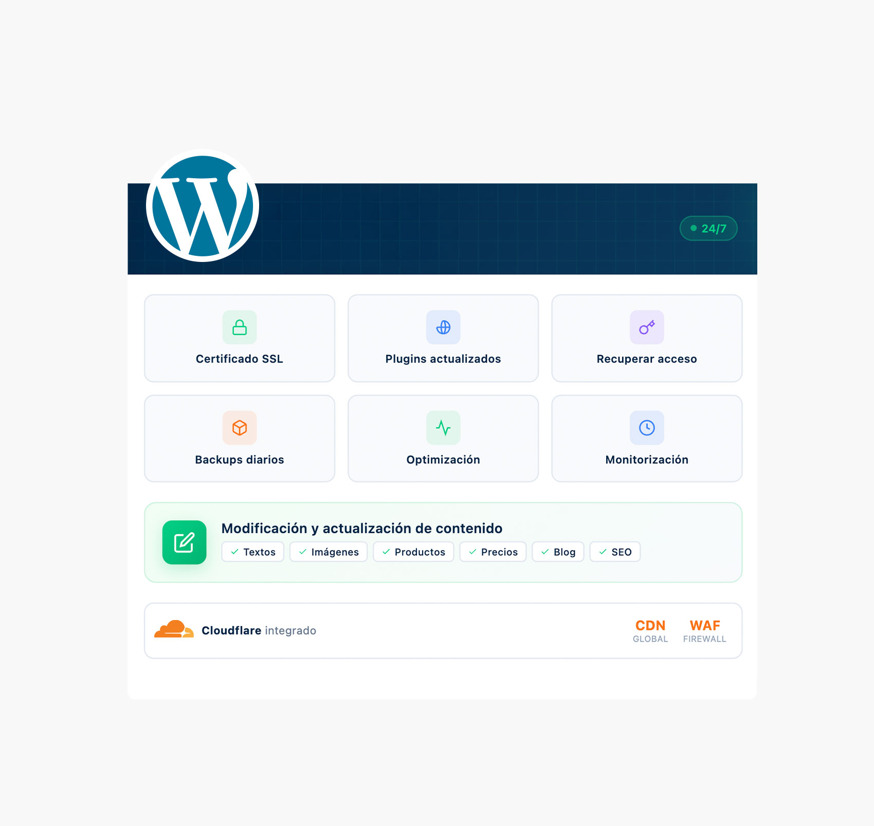 Servicio WordPress España